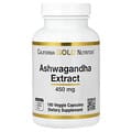 California Gold Nutrition, Ashwagandha, 450 mg, 180 Veggie Capsules