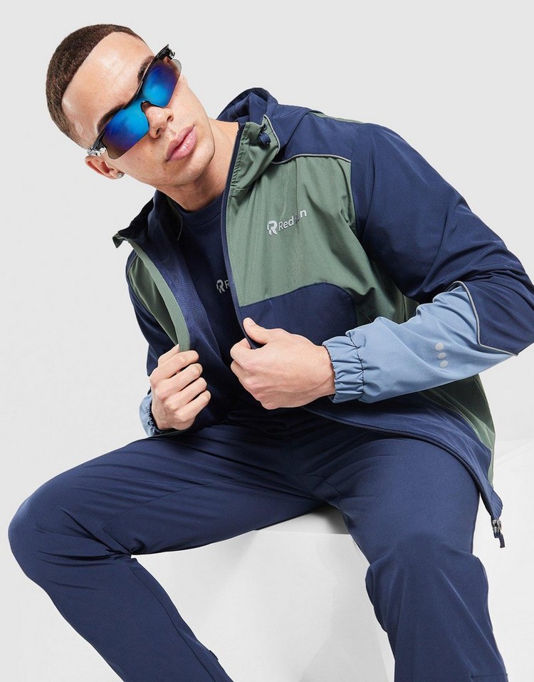 Red Run Activewear Midnight Moss Technical Track Jacket